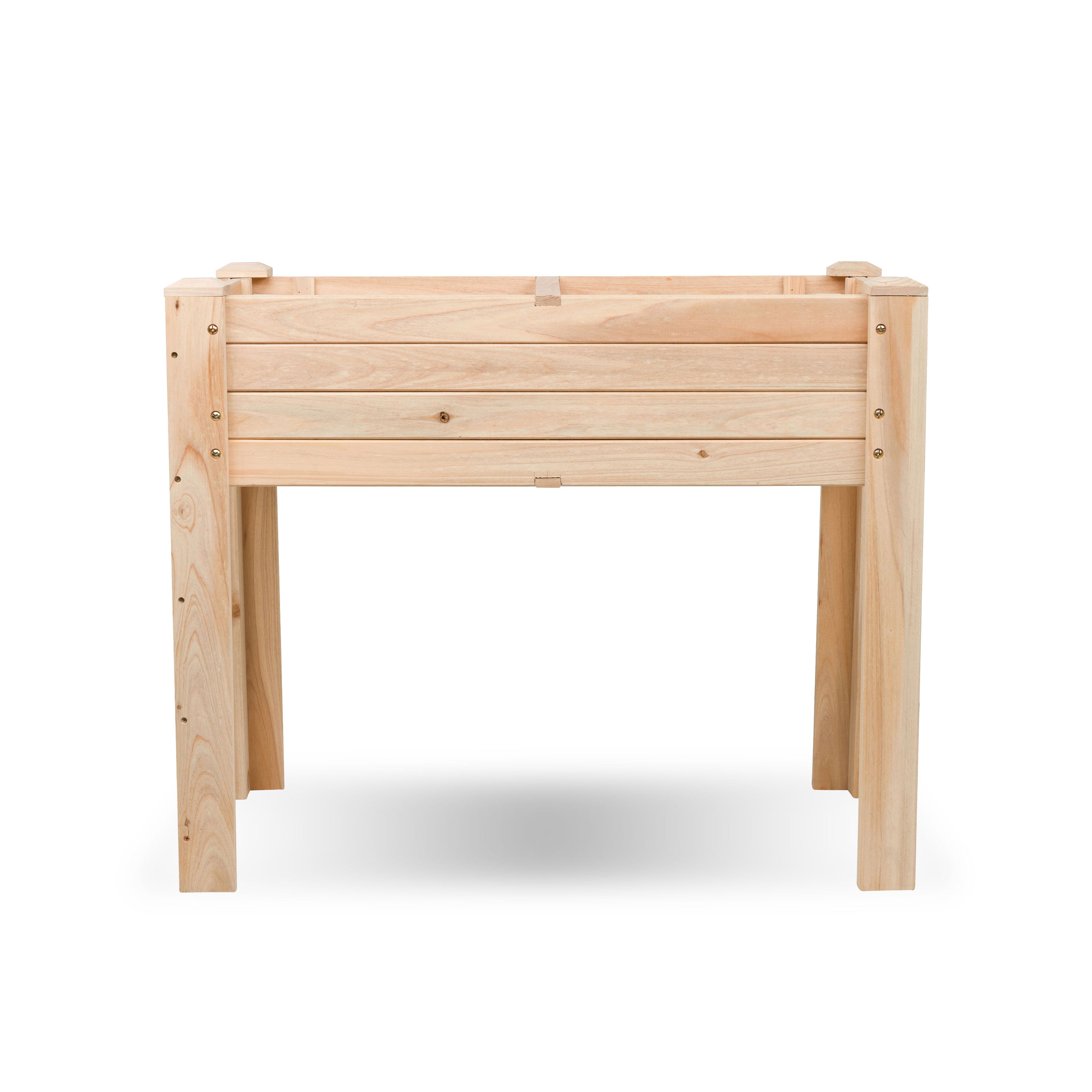 36" Raised Garden Bed, Natural
