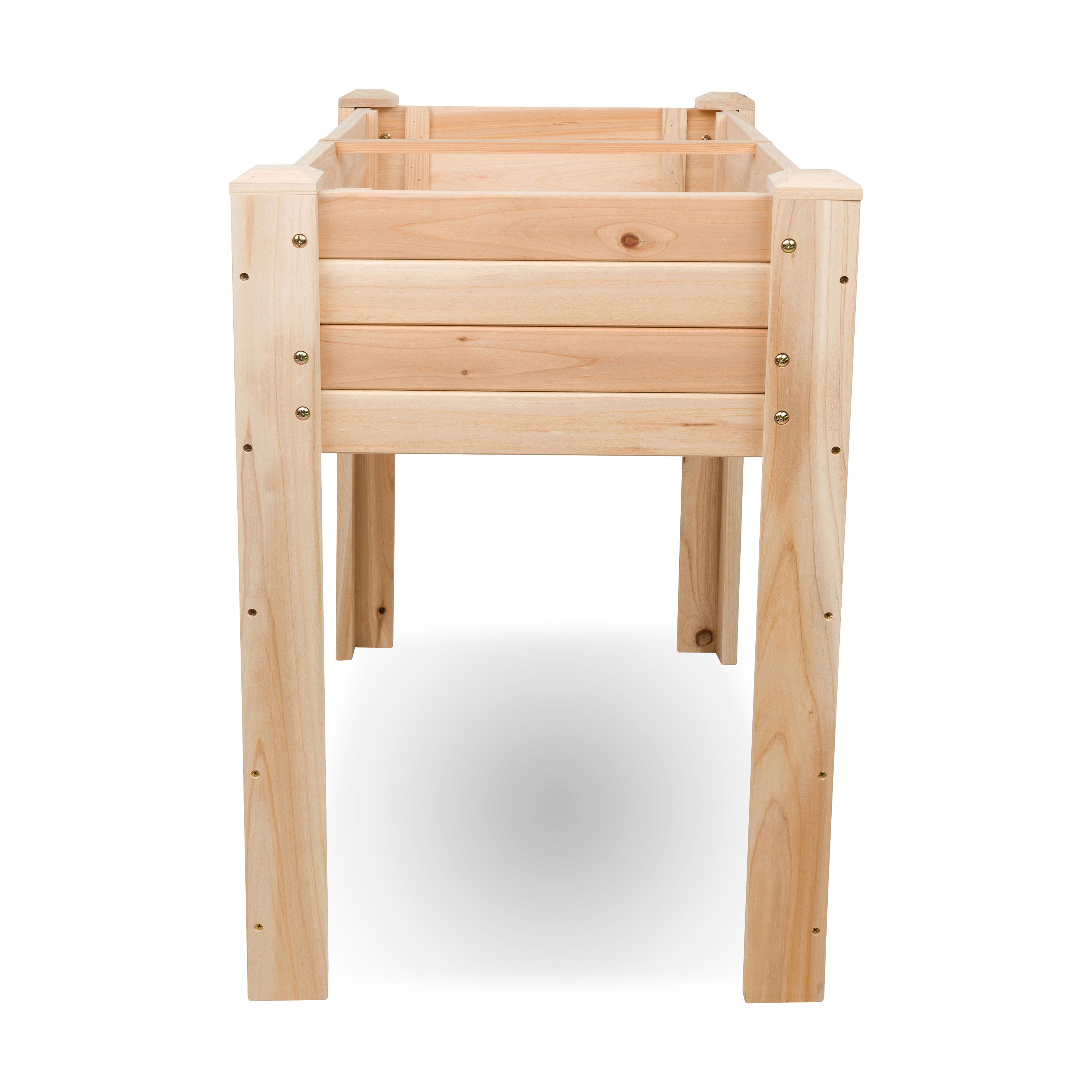 36" Raised Garden Bed, Natural