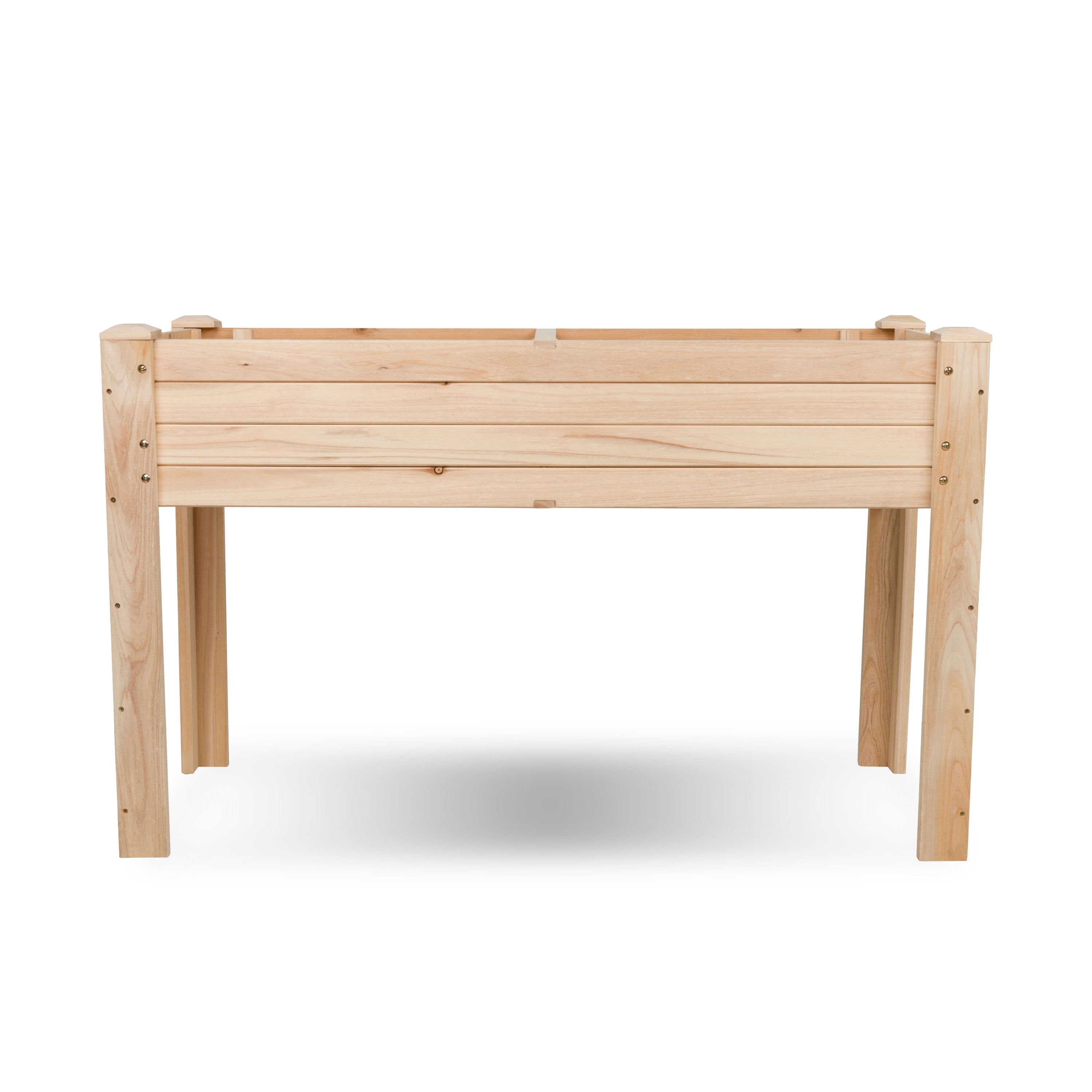 48" Raised Garden Bed, Natural