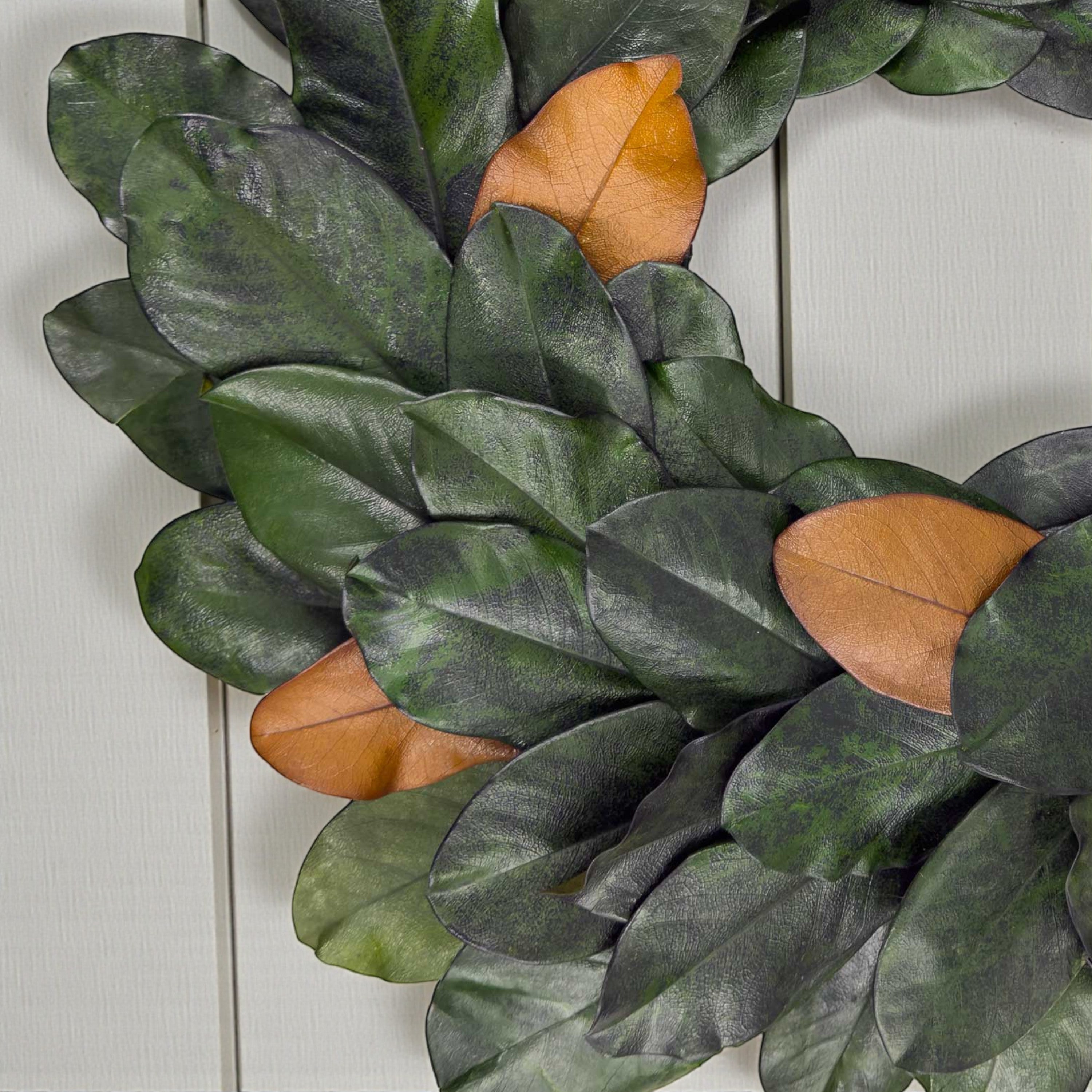 20" Preserved Magnolia Wreath