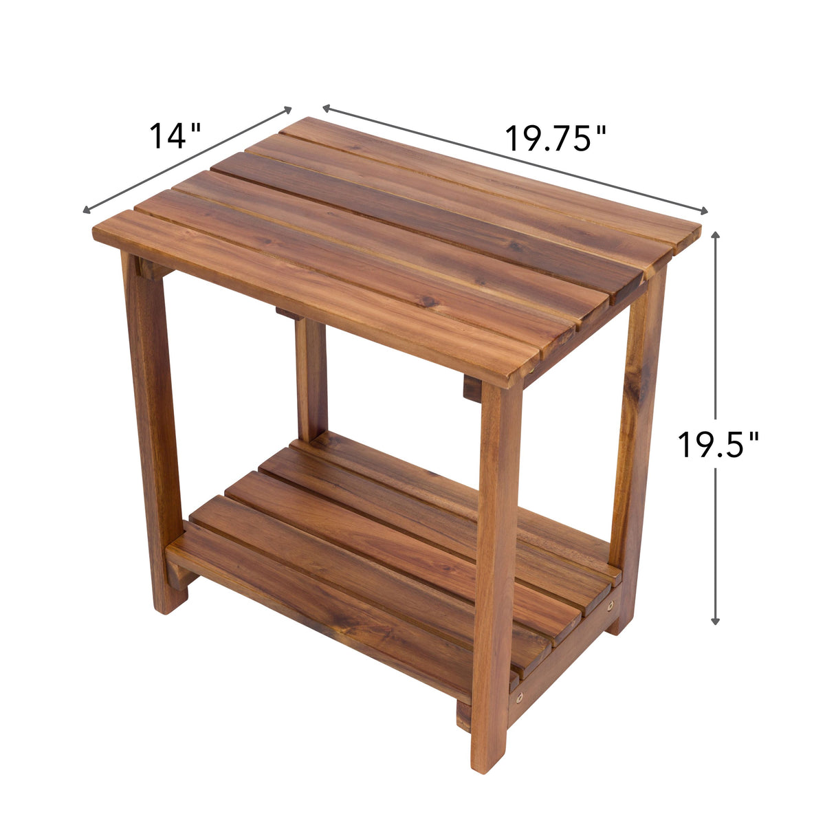 Acacia Rectangular Side Table
