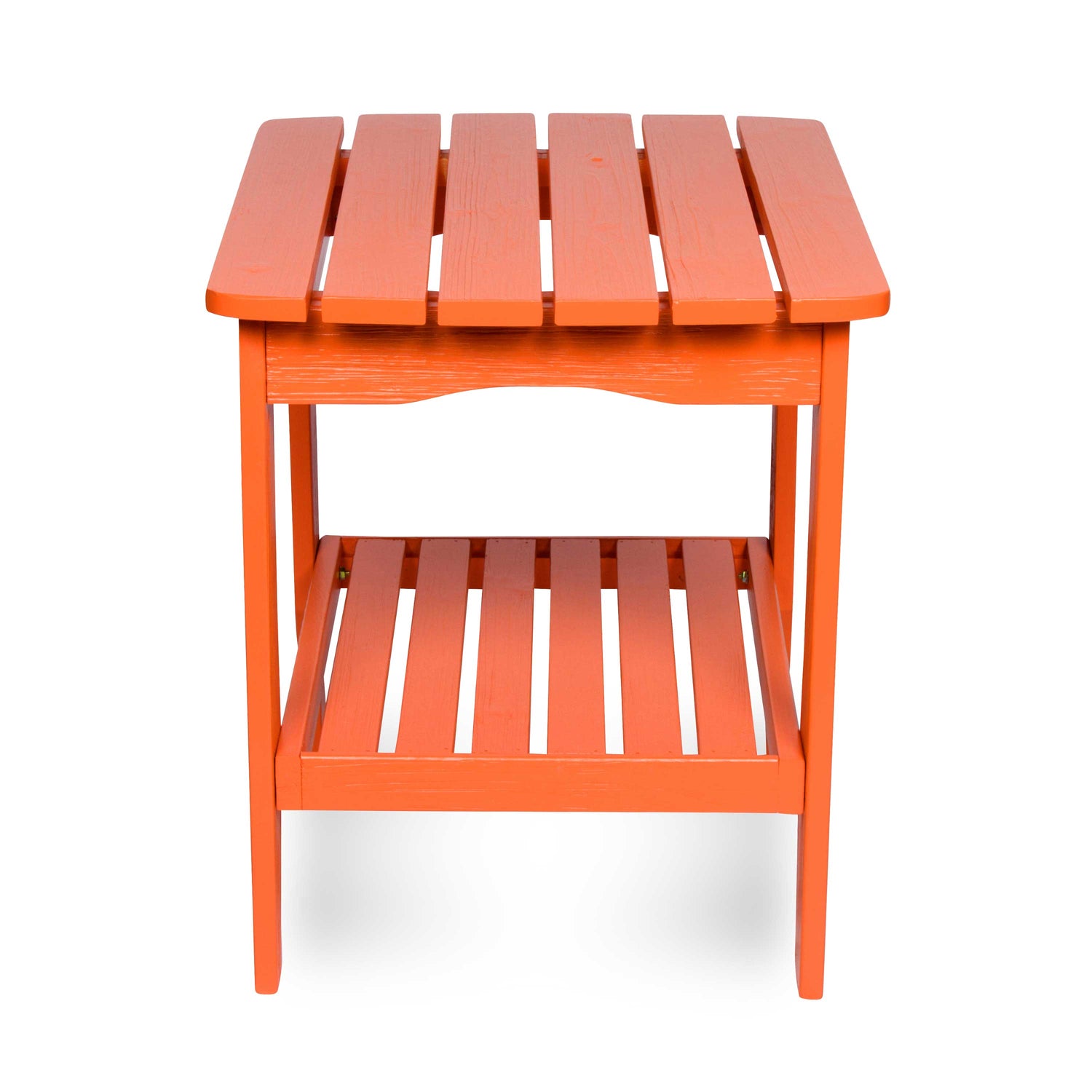 Long Island Rectangular Side Table, Organic Pumpkin