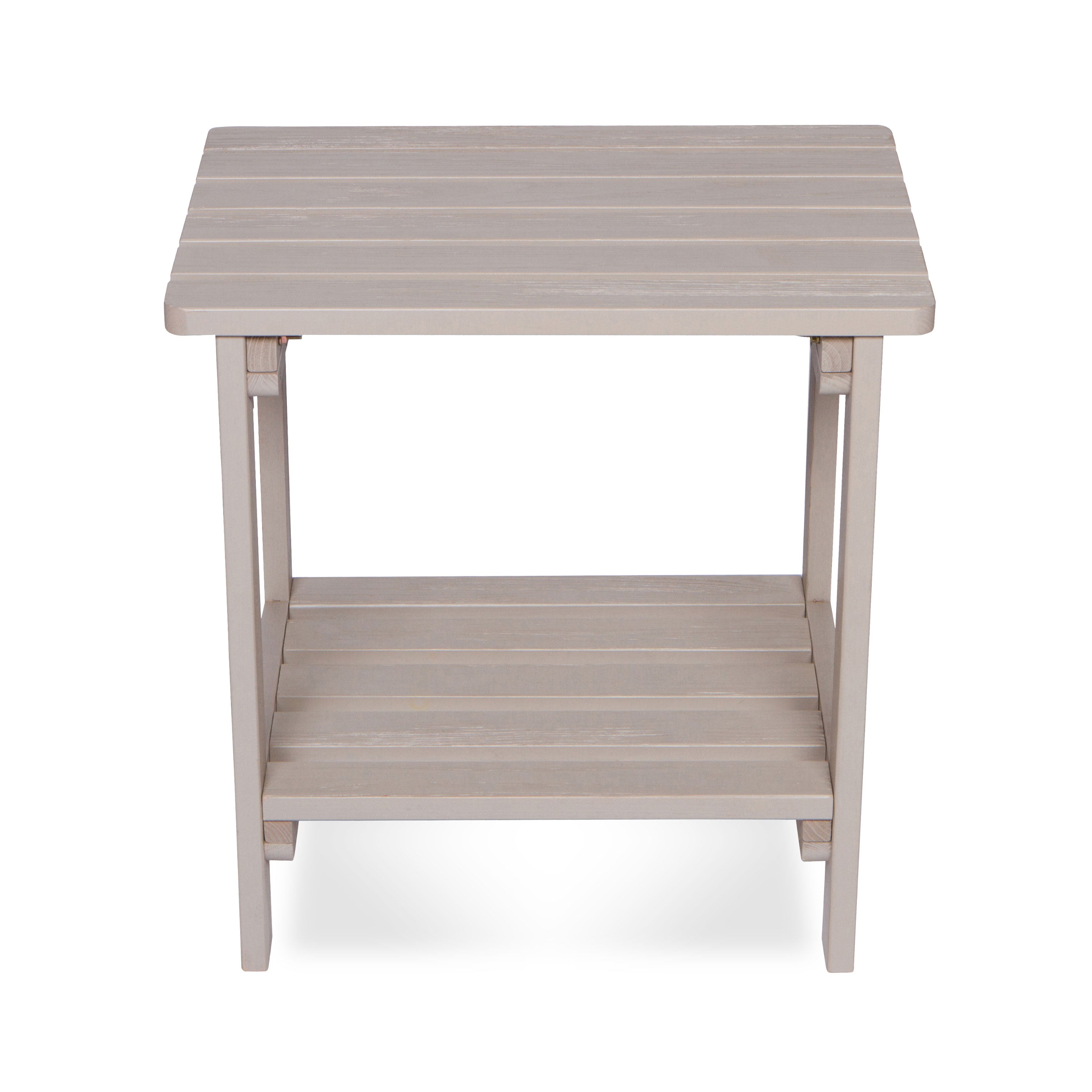 Providence Rectangular Side Table, Graystone