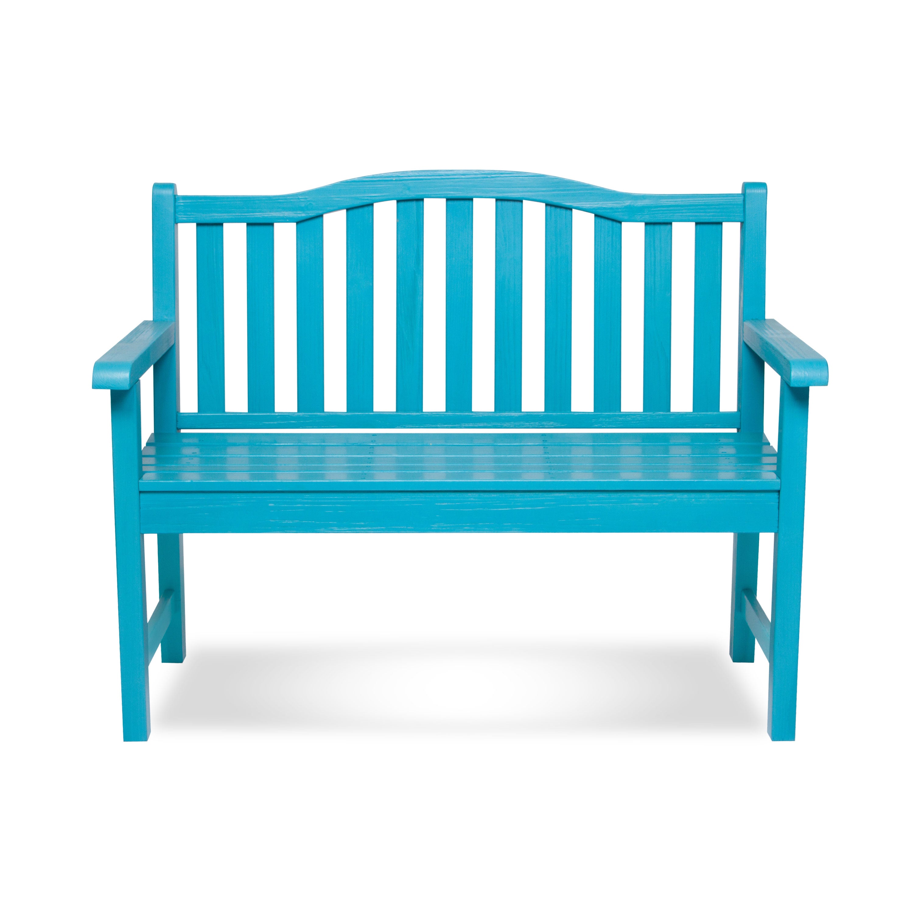 Belfort Garden Bench, Aqua