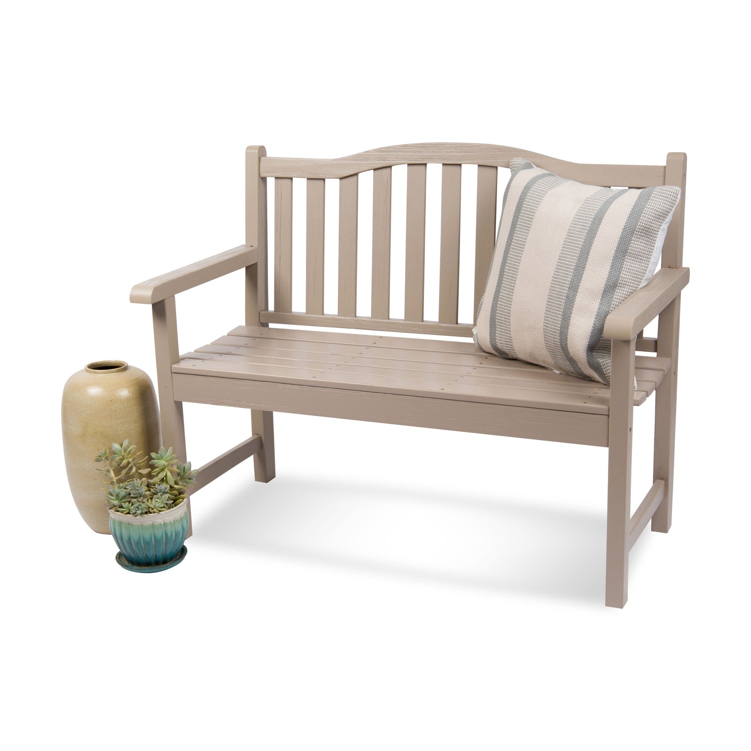 Belfort Garden Bench, Graystone