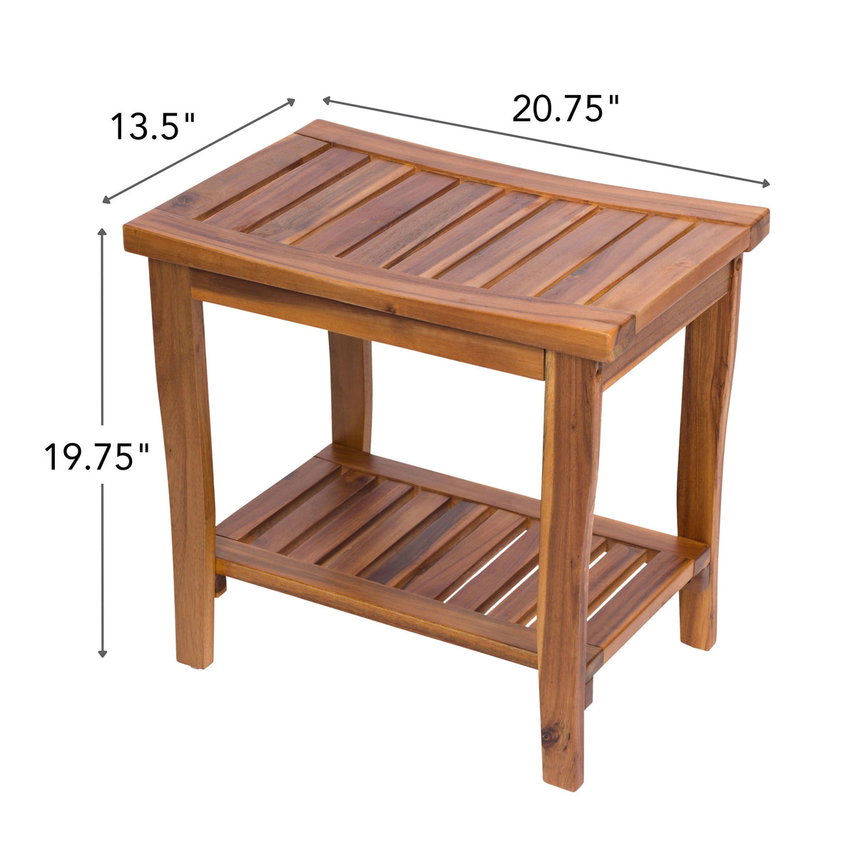 Acacia Shower Bench
