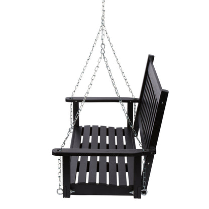 Maine Porch Swing, Black