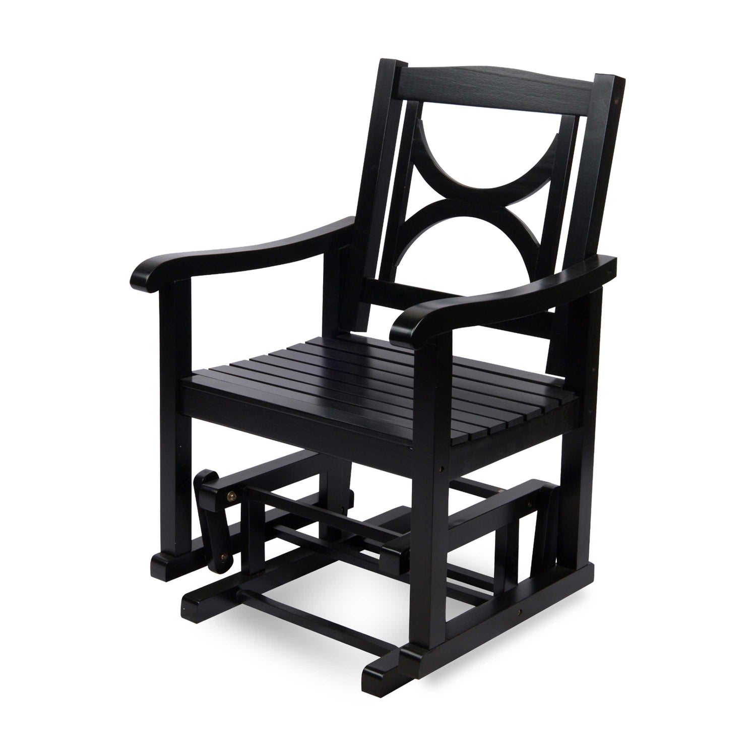 Luna Glider Chair, Black