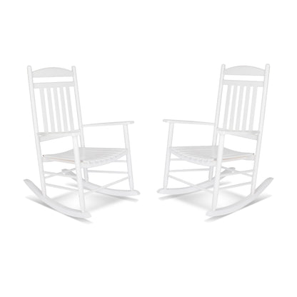 Maine Porch Rocker, White