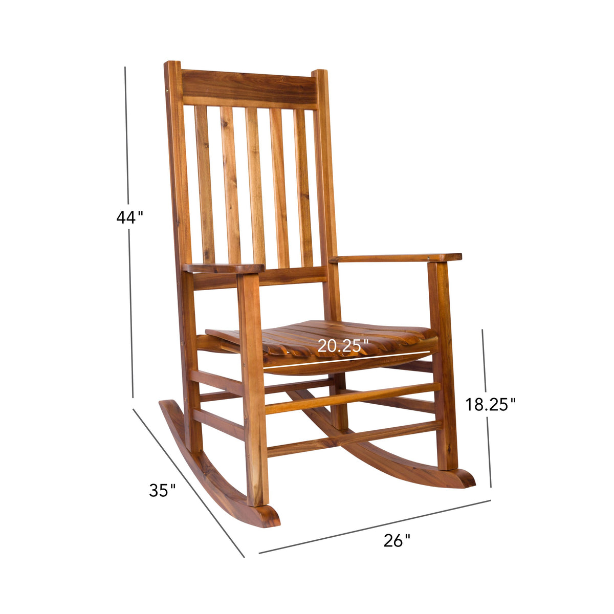 Acacia Vermont Porch Rocker