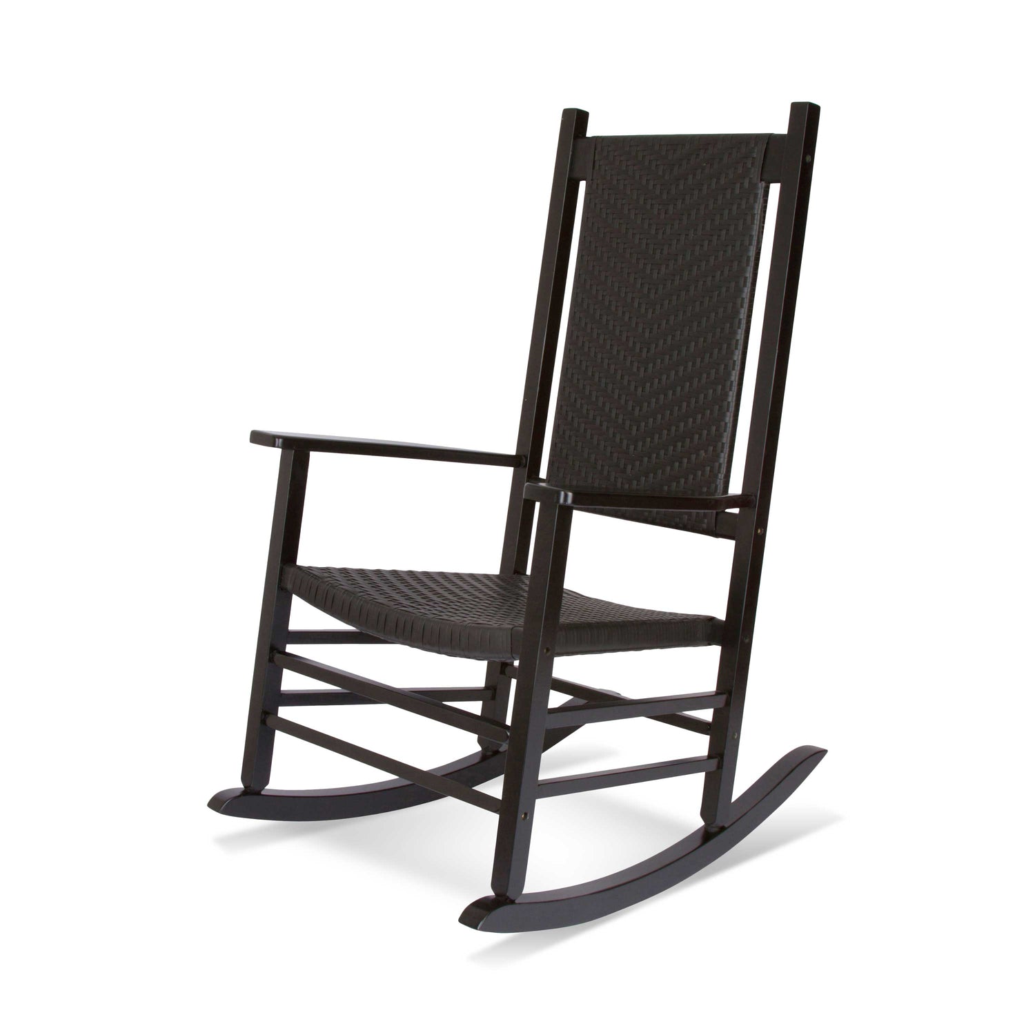 Hampton Porch Rocker, Black