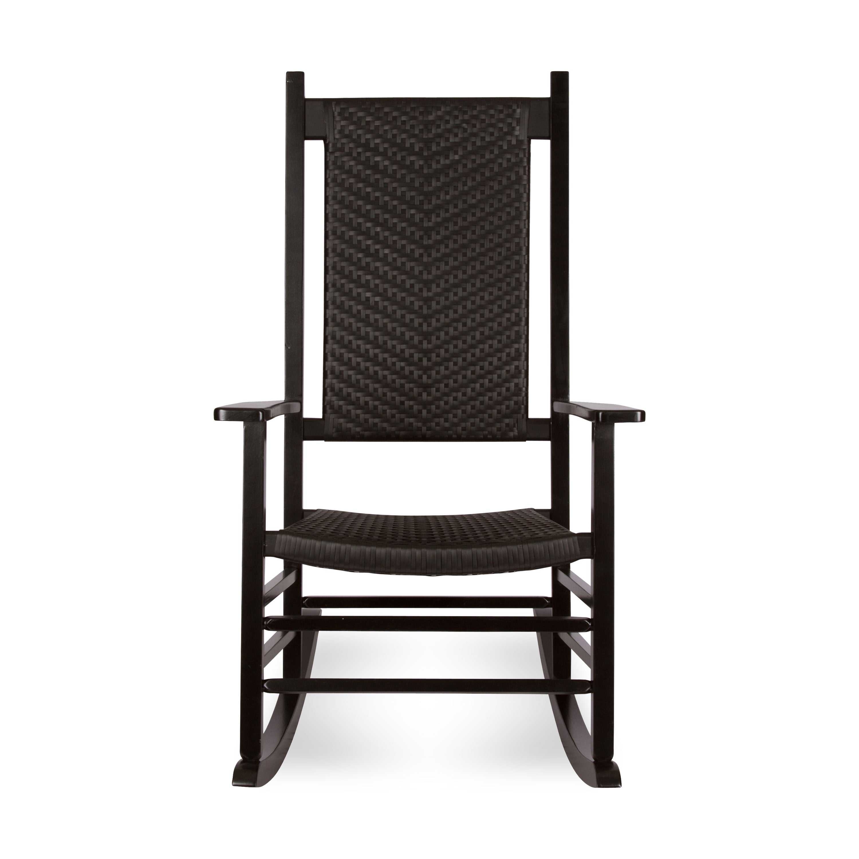 Hampton Porch Rocker, Black