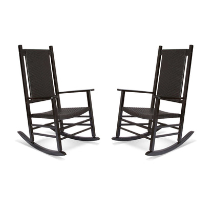 Hampton Porch Rocker, Black