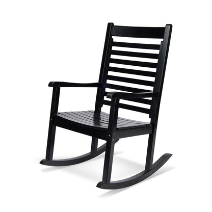 Modern Rocking Chair, Black