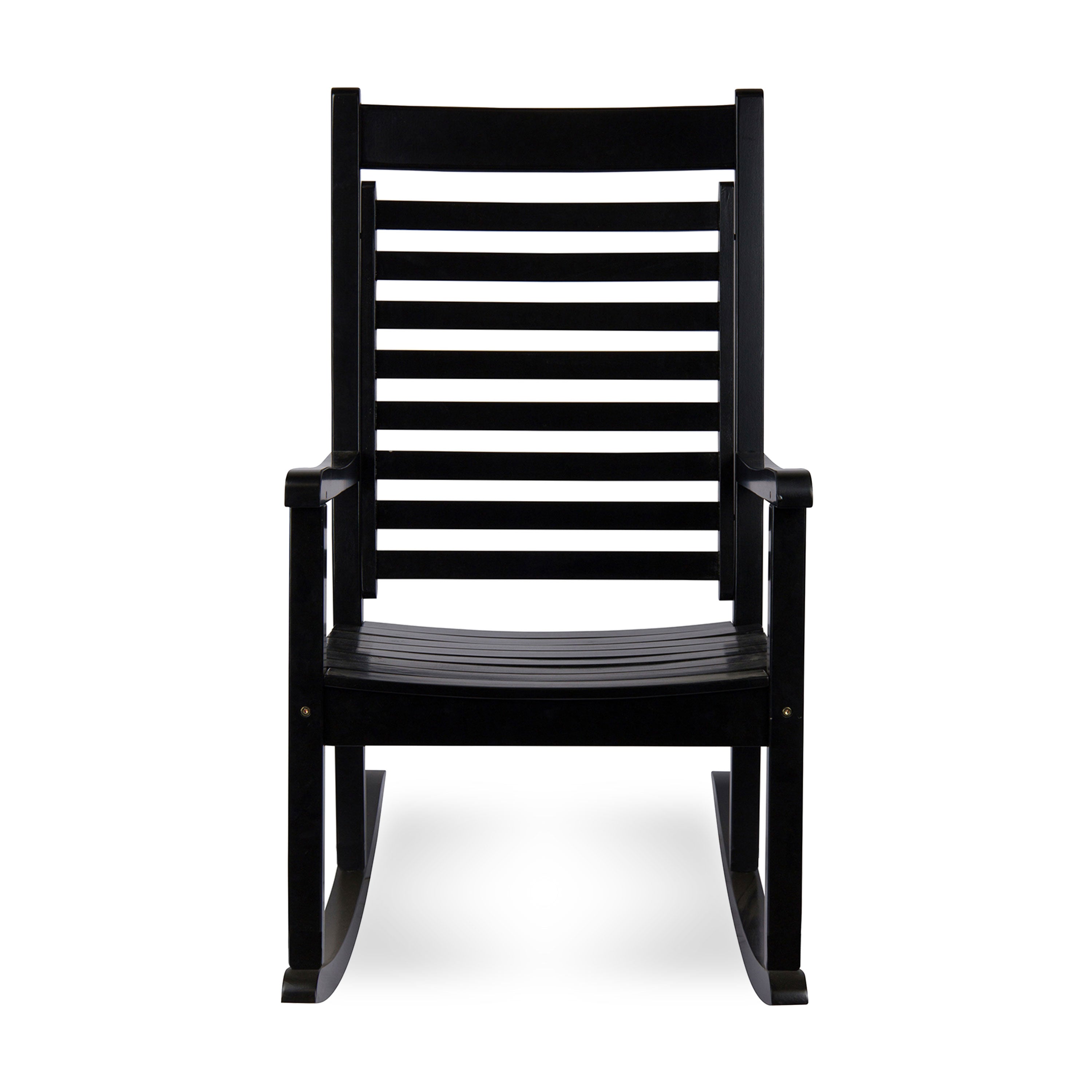 Modern Rocking Chair, Black