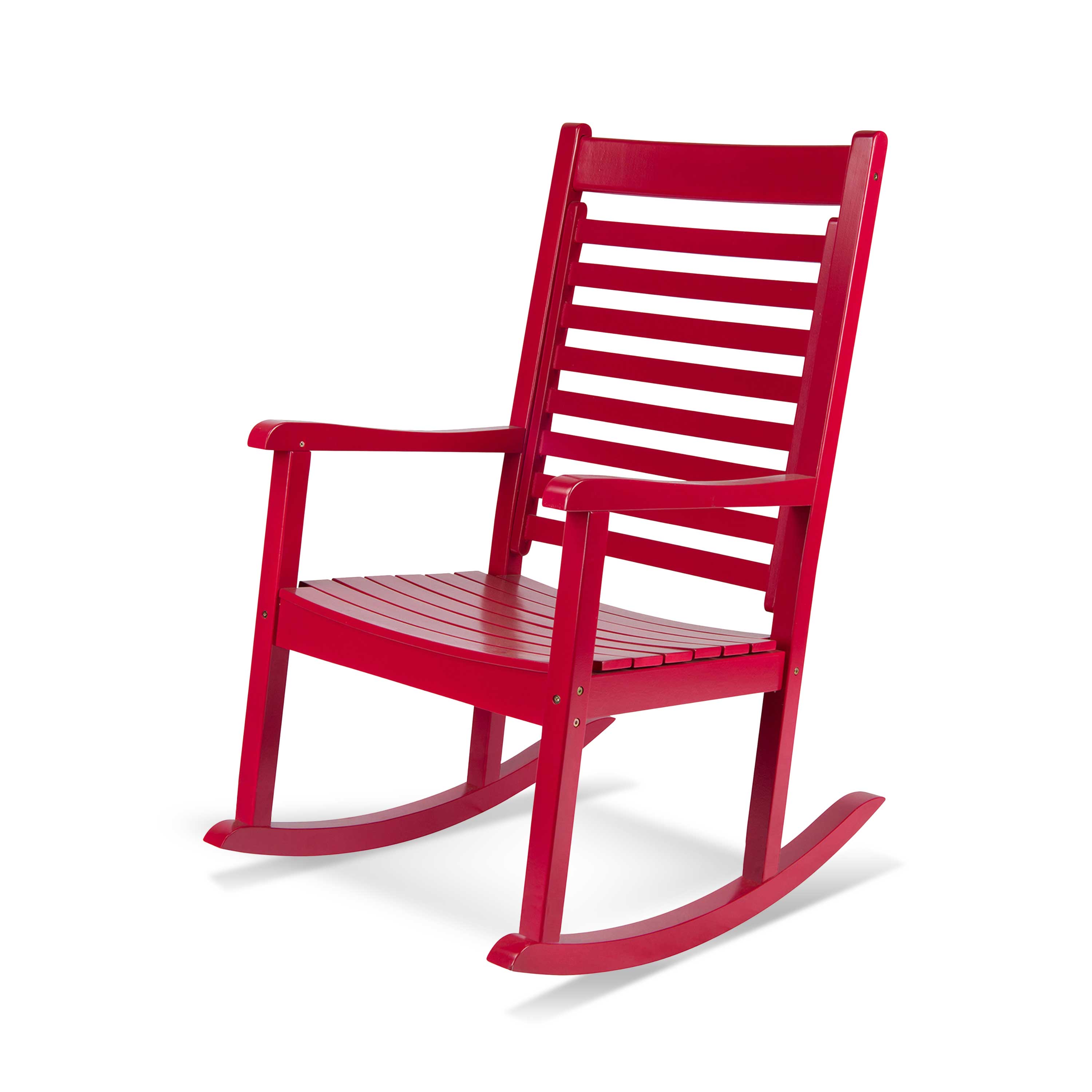 Modern Rocking Chair, Chili Pepper