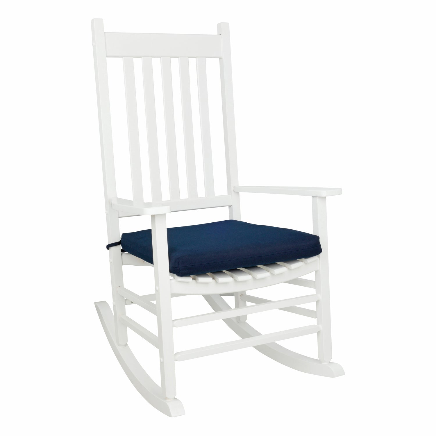 Rocking Chair Seat Cushion, Navy Blue