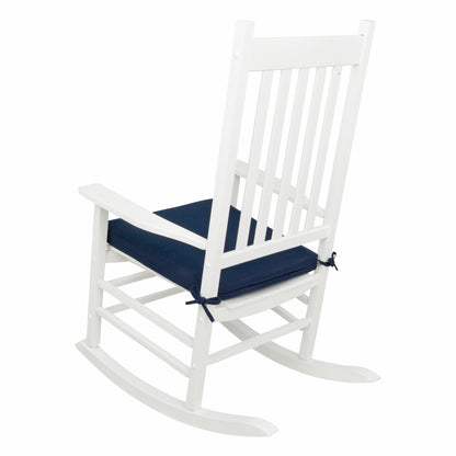 Rocking Chair Seat Cushion, Navy Blue