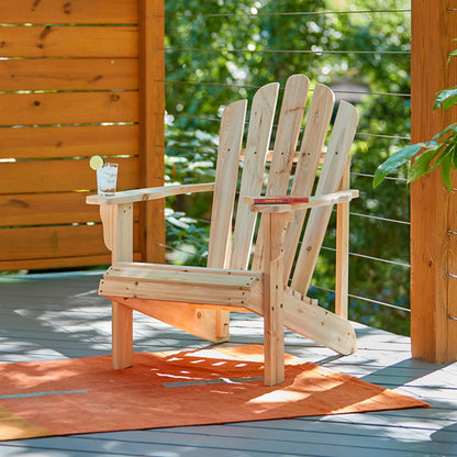 Westport Adirondack Chair, Natural