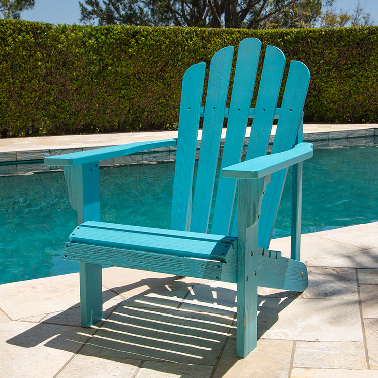 Westport Adirondack Chair, Aqua