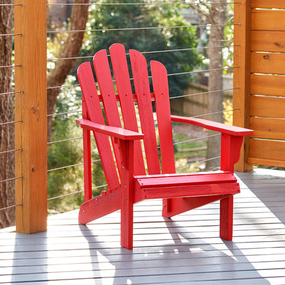 Westport Adirondack Chair, Chili Red