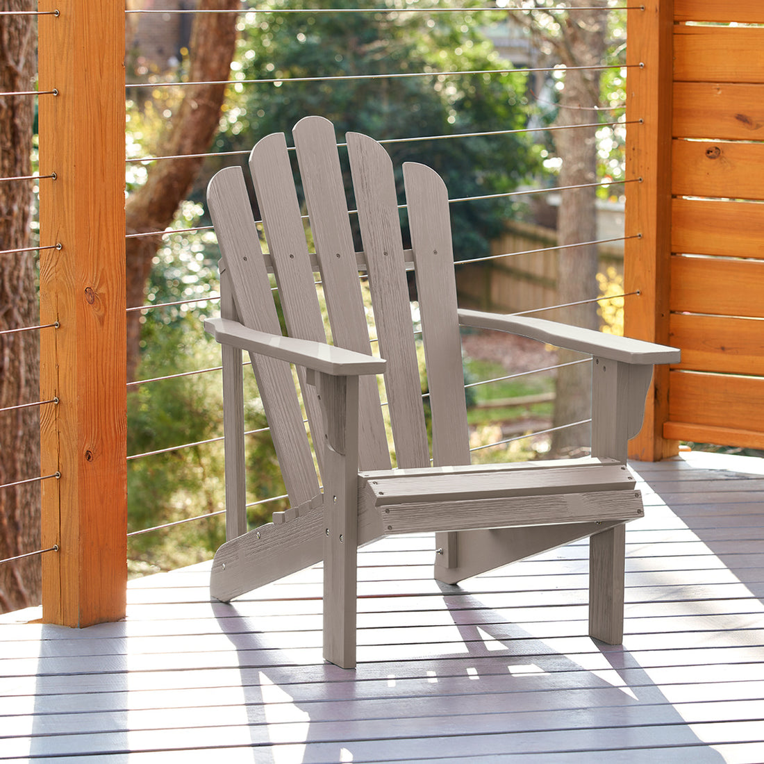 Westport Adirondack Chair, Graystone