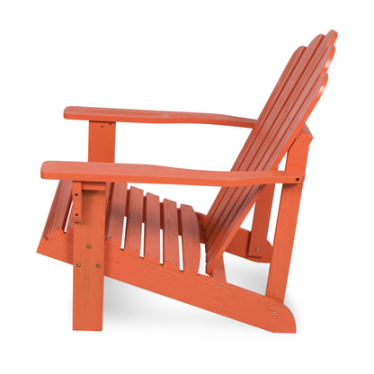 Westport Adirondack Chair, Orange Pumpkin