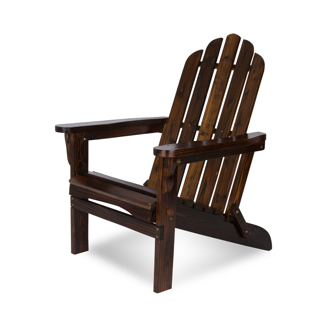 Marina Adirondack Folding Chair, Burnt Brown