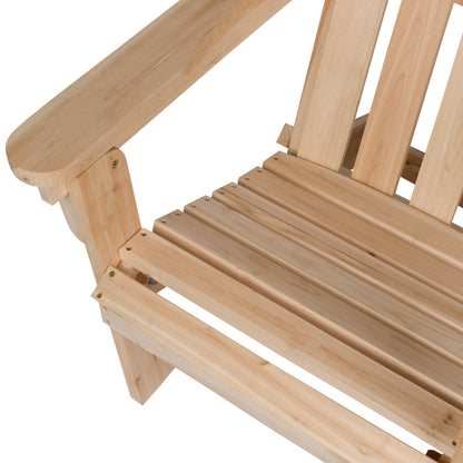 Marina Adirondack Folding Chair, Natural