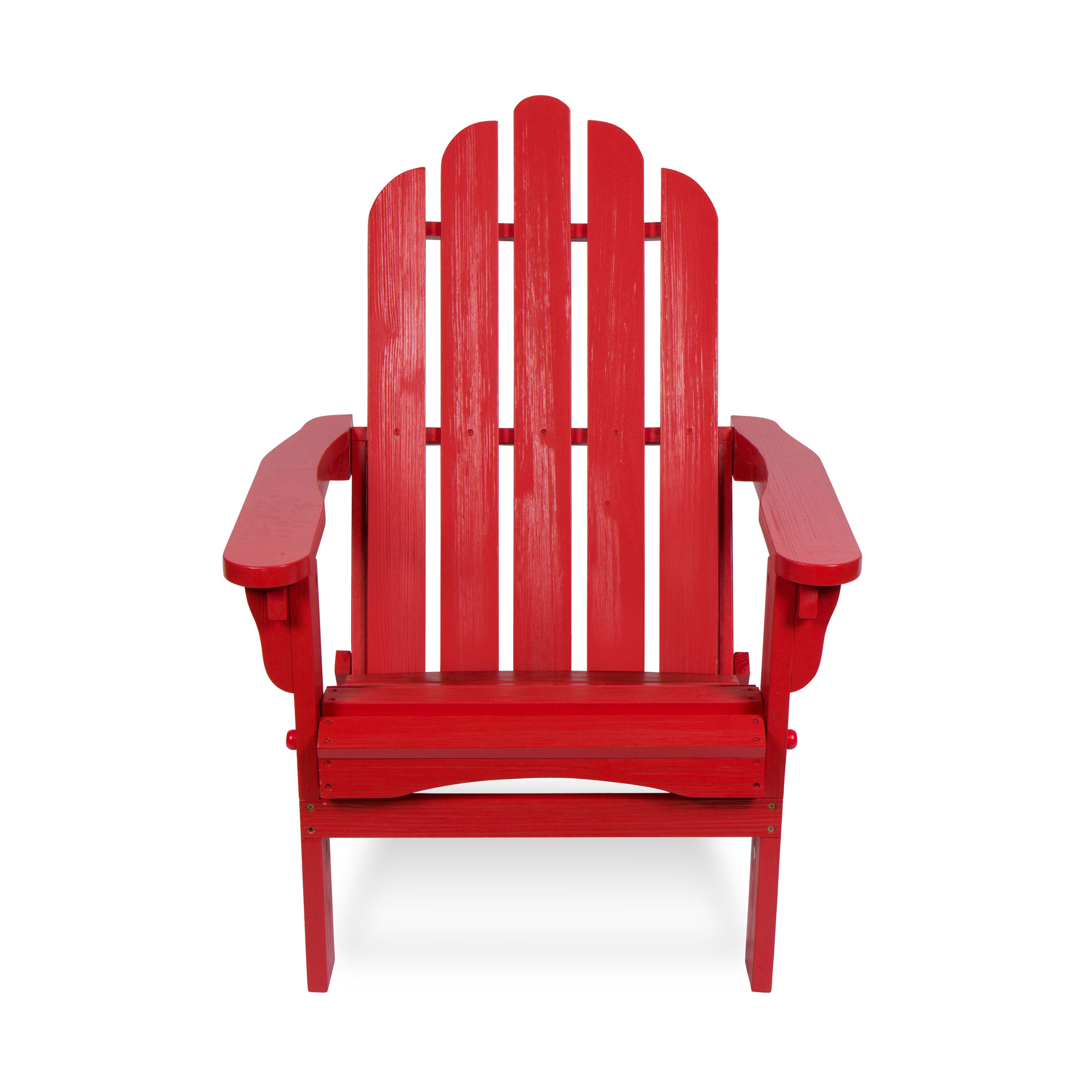 Marina Adirondack Folding Chair, Chili Red