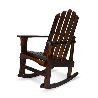 Marina Porch Rocker, Burnt Brown