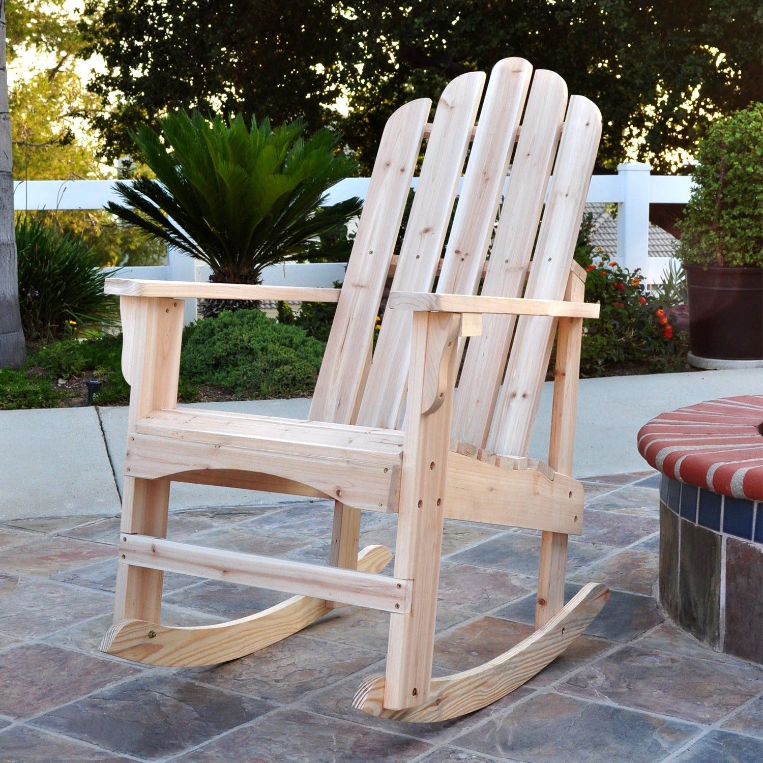 Marina Porch Rocker, Natural