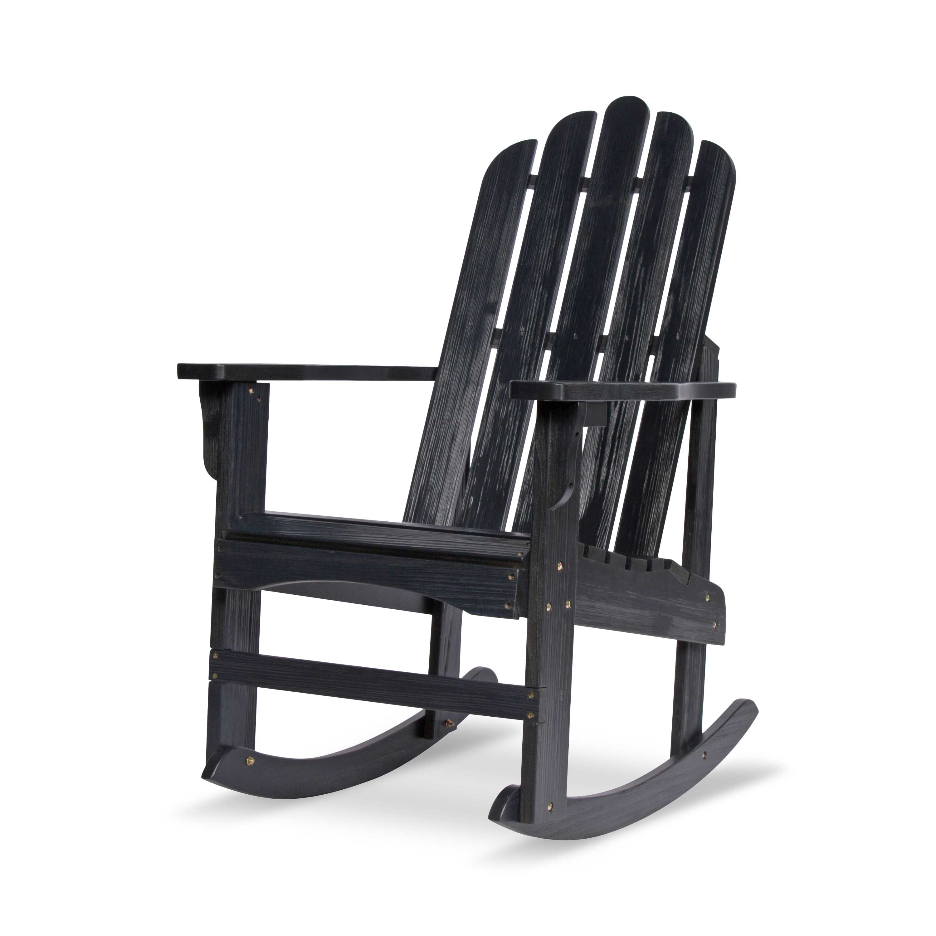 Marina Porch Rocker, Black