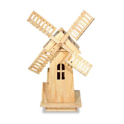 Decorative Windmill, Natural