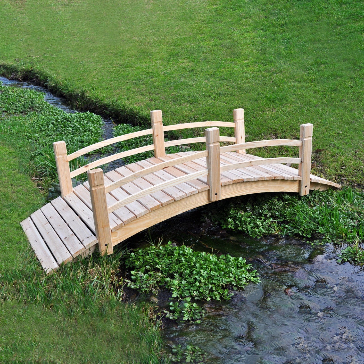 6' Cedar Garden Bridge – Shine Company