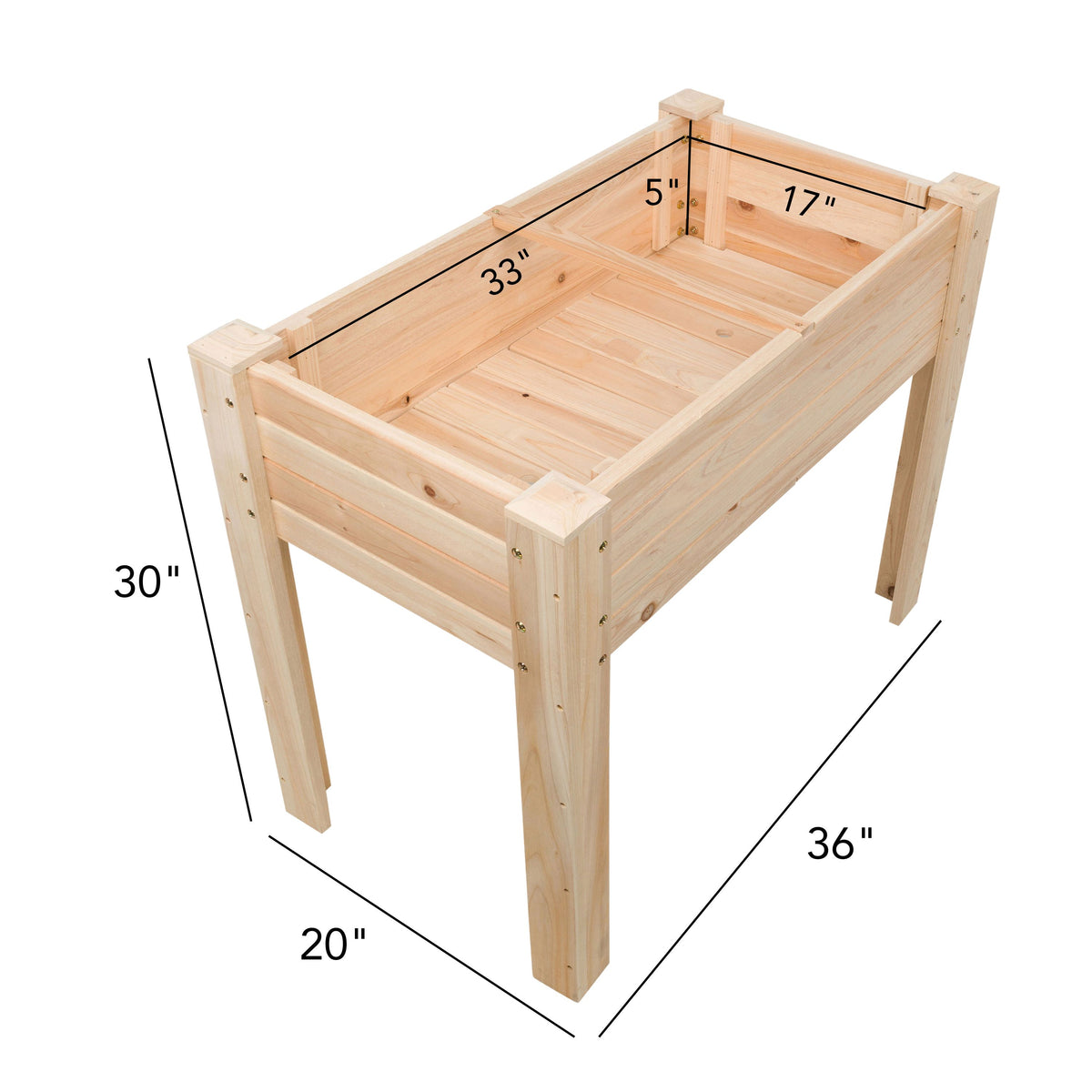 36" Raised Garden Bed