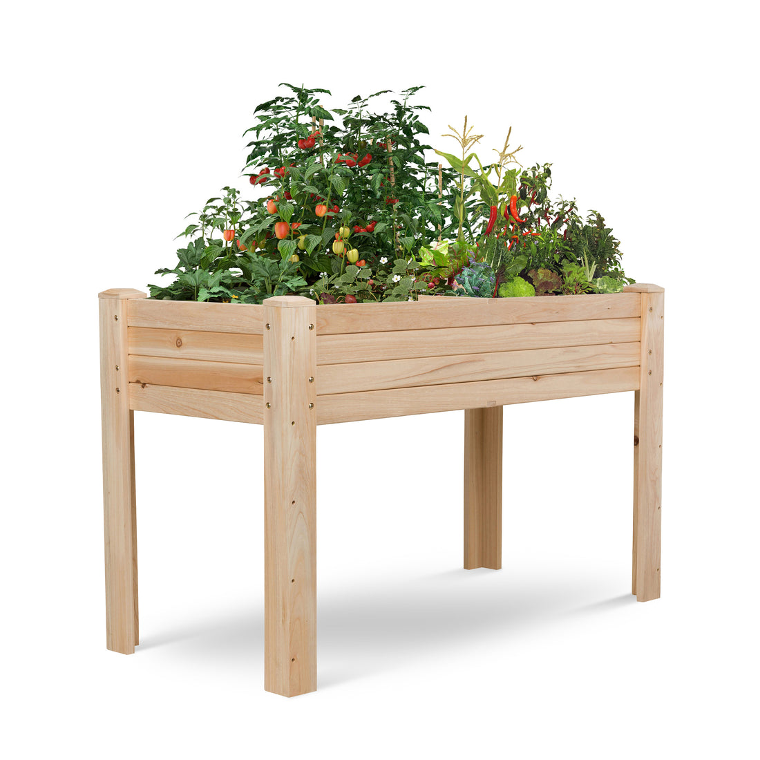 48&quot; Raised Garden Bed, Natural