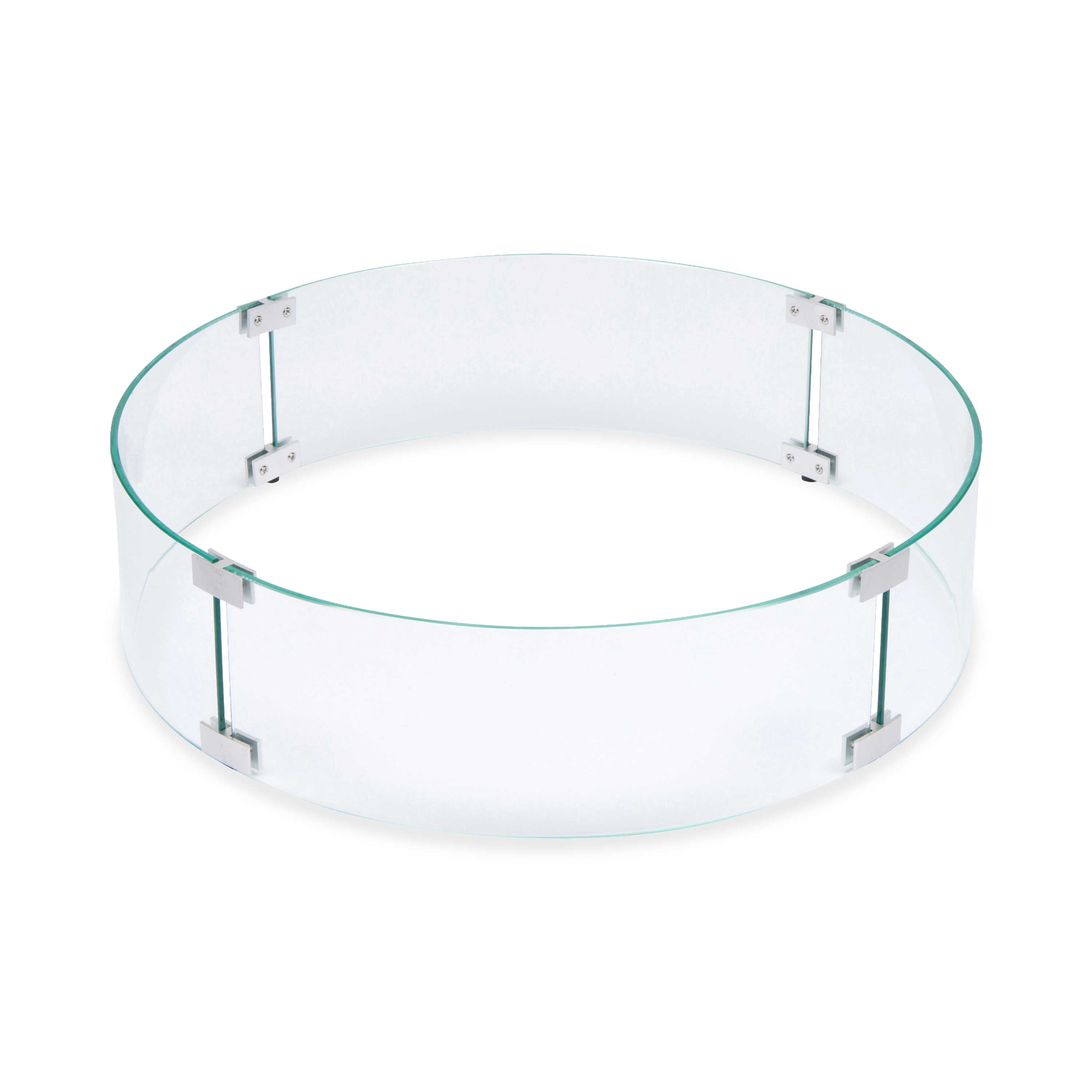 Round Glass Wind Guard