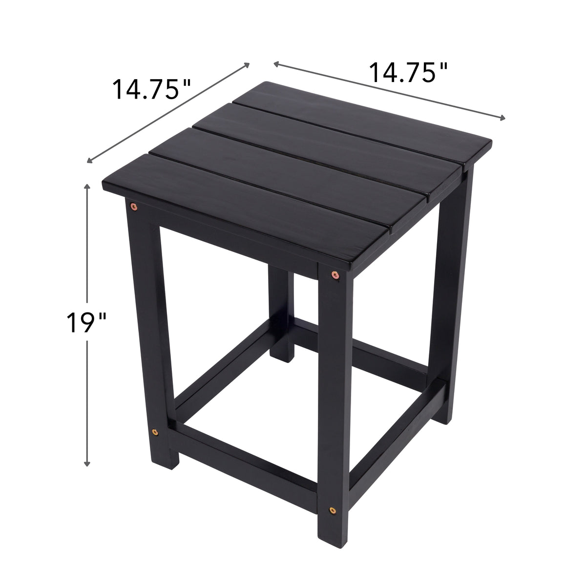 Acacia Modern Side Table