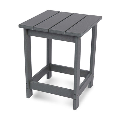 Modern Side Table, Gray