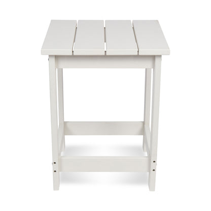 Modern Side Table, White