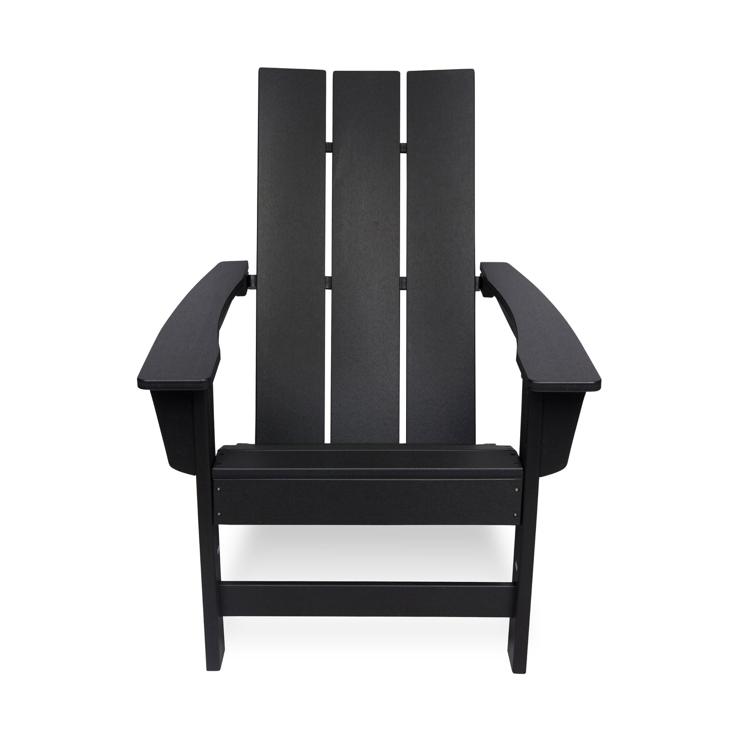 Modern Adirondack Chair, Black