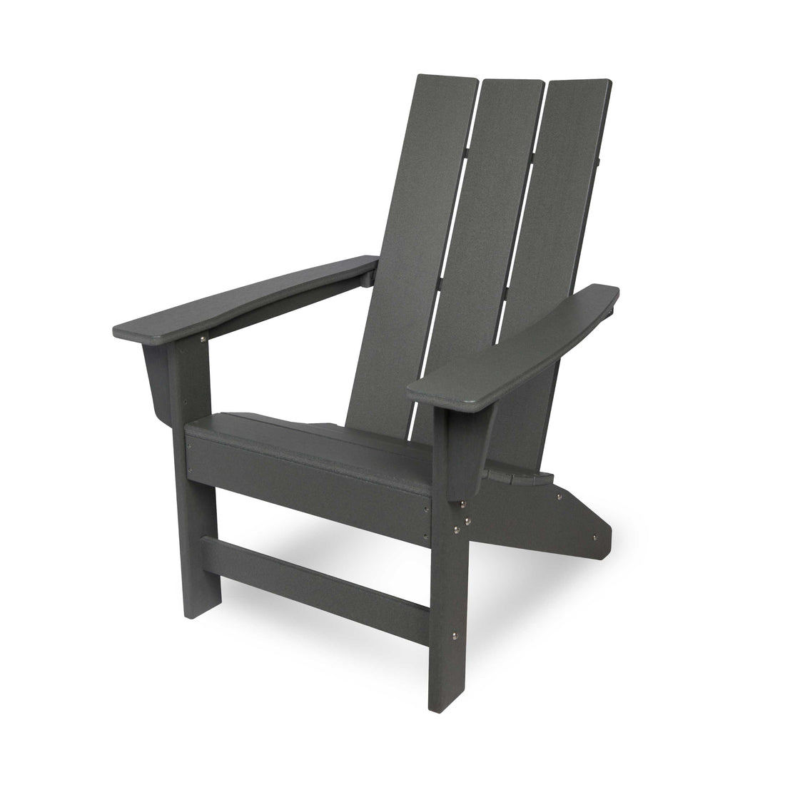 Modern Adirondack Chair, Gray