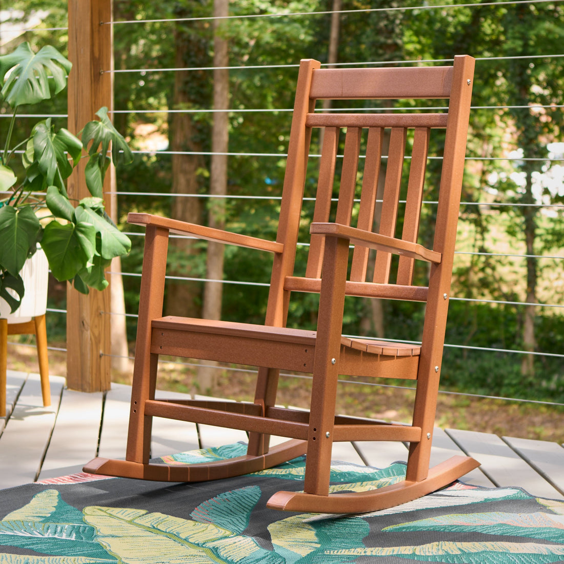 Berkshire Rocking Chair, Brown