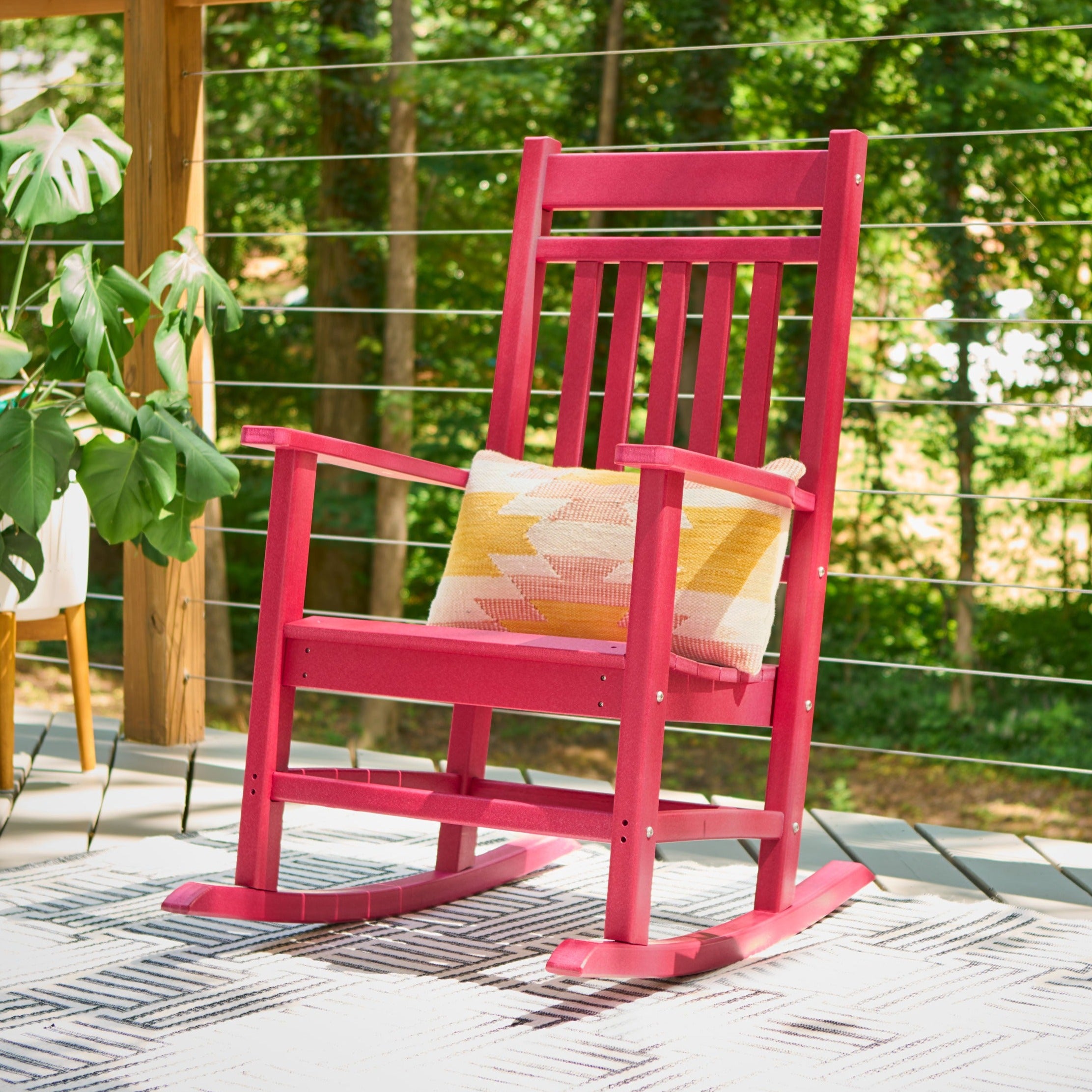 Berkshire Rocking Chair, Chili Pepper