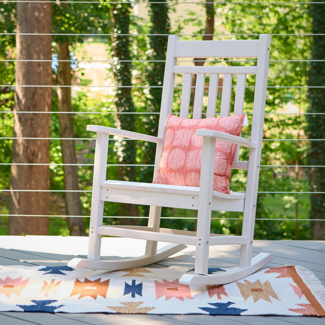 Berkshire Rocking Chair, White