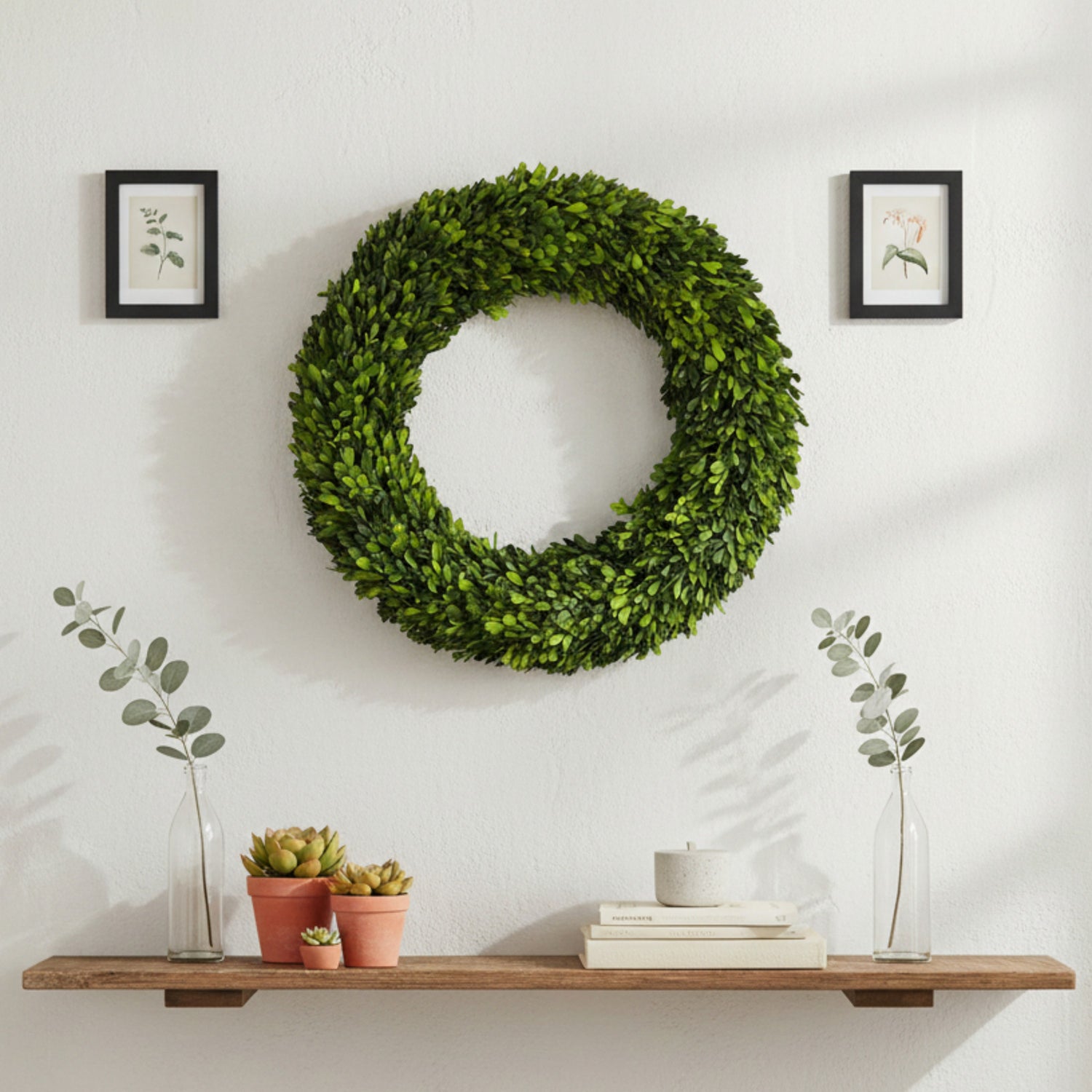 24" Preserved Boxwood Wreath