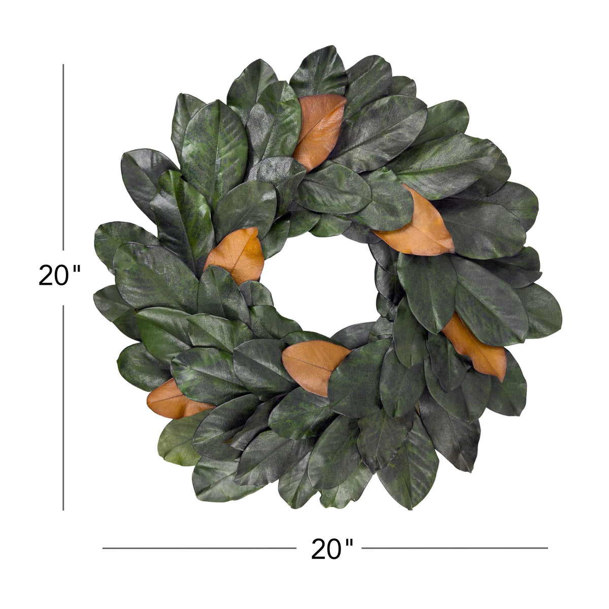 20" Preserved Magnolia Wreath
