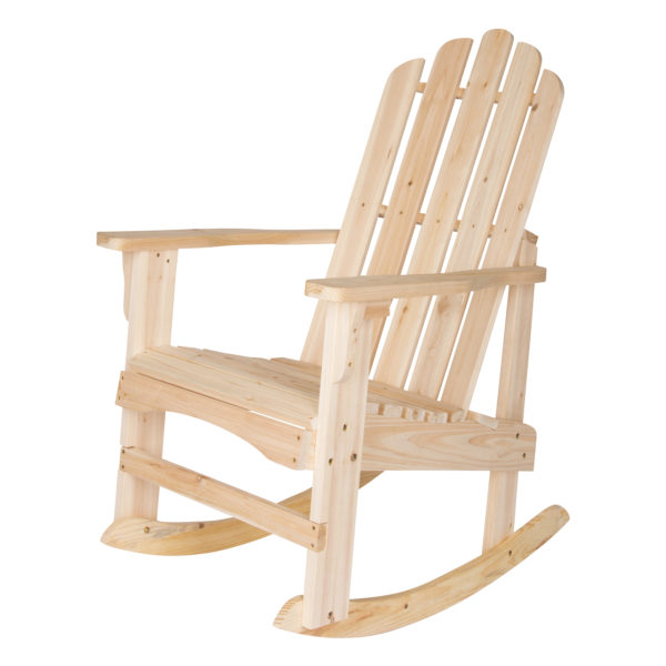 Indoor and Outdoor Wooden Porch Rocking Chair