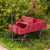 Outdoor Buckboard Wagon Garden Planter